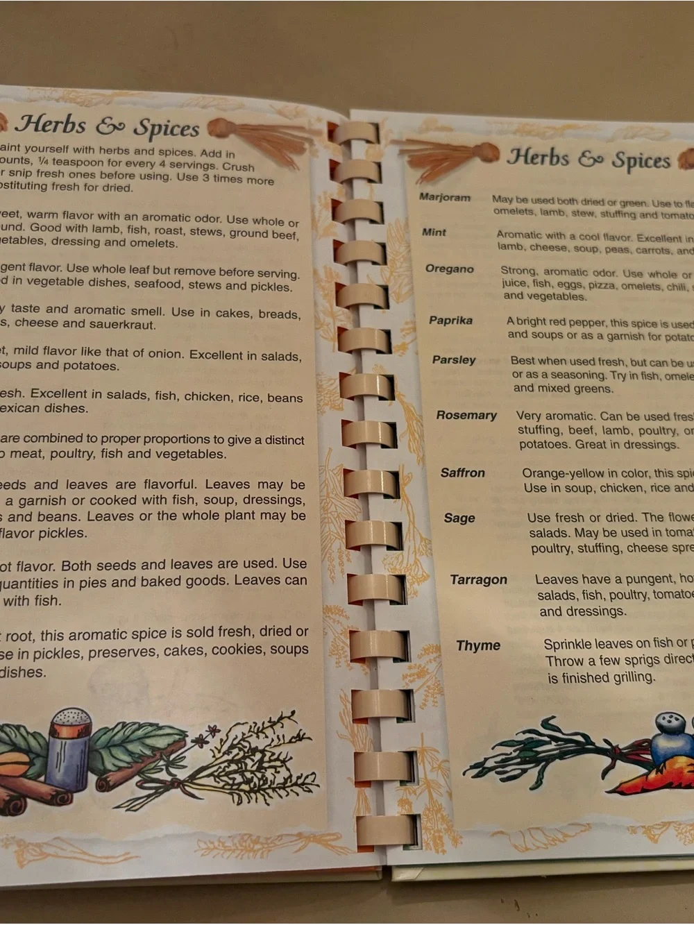 Recipes & Recollections Cookbook - Cream Cover